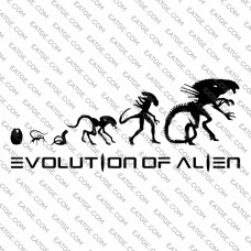 Evolution Of Alien
