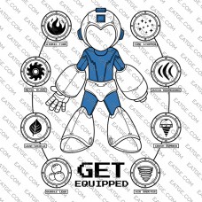 Get Your Mega Man Equipped