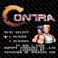 80's Retro Game - Contra