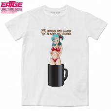 Ecchi Bikini Bulma Standing In Your Cup